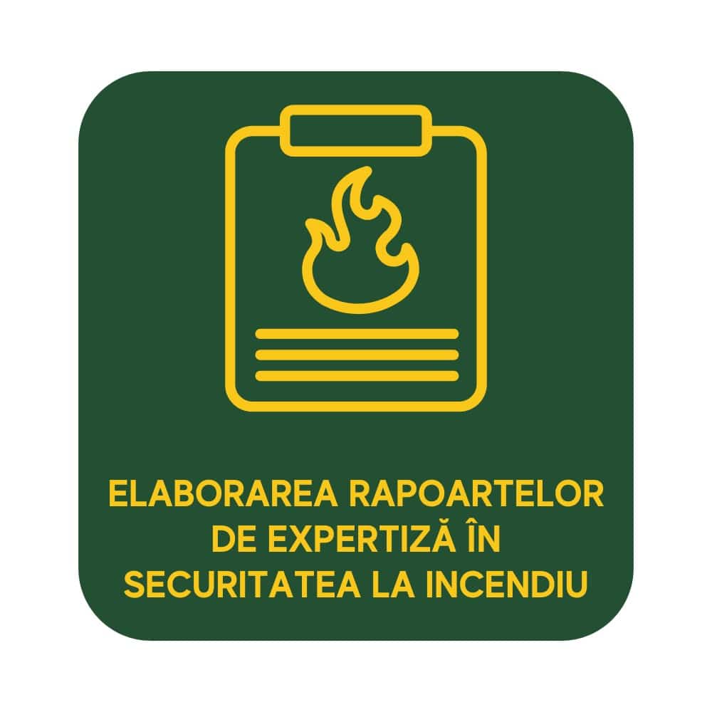elaborarea rapoartelor de expertiza in securitatea la incendiu